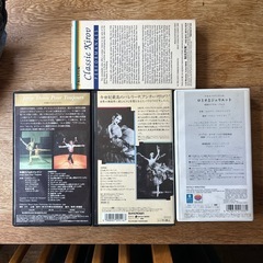 バレエDVD四冊の画像