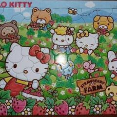 シナモンとキティーちゃんのパズルの画像
