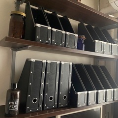 ファイルBOX(縁シルバー金具付き)の画像