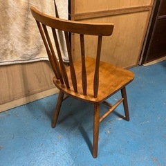 木製　大川家具　マーティン　ダイニングチェアの画像