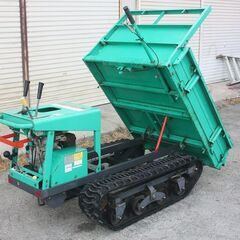 筑水キャニコム クローラー運搬車 BC40 4.2馬力 手動ダンプ 積載400kg【簡易清掃】【農機具でっく】【福岡】【運搬車】の画像