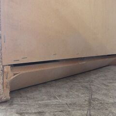 ミドルレンジボード 幅59cm 高さ148.5cm キッチン収納 ホワイト レンジ台 レンジボード ☆ 札幌市 北区 屯田 の画像