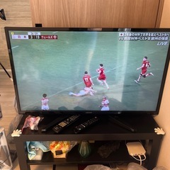 ORION DTX40-32B 40インチテレビ テレビ台セットの画像