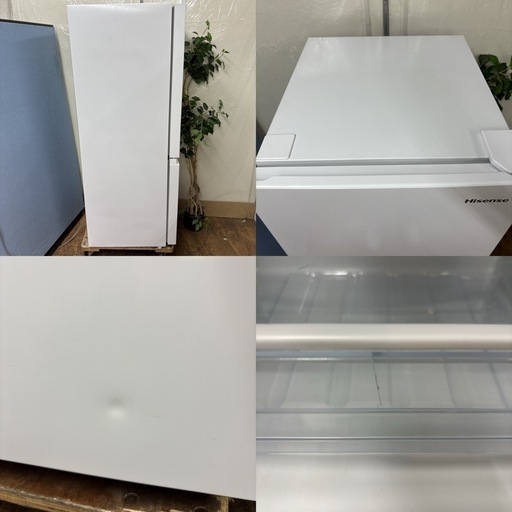 I667 ? ジモティー限定価格！2021年製♪ Hisense 冷蔵庫 (175L) ⭐ 動作確認済 ⭐ クリーニング済