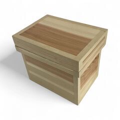 楽天市場】【中古】 茶箱 大型 木箱 収納箱 保存箱 木製 昭和