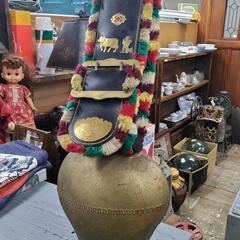 ●カウベル cowbell 特大 鐘鈴 家畜の首につける 牛鈴（...