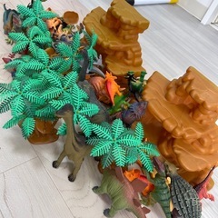 恐竜セットの画像