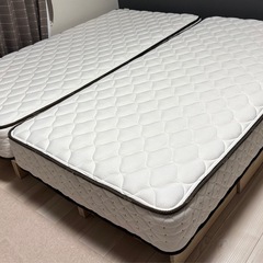 注目のブランド サータ マットレス シングル 2台 (ほしな) 香櫨園のベッド マットレス