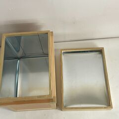 美品！ 茶箱 木箱 5kg 幅33 奥行24 高さ28cmの画像