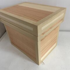 美品！ 茶箱 木箱 5kg 幅33 奥行24 高さ28cmの画像