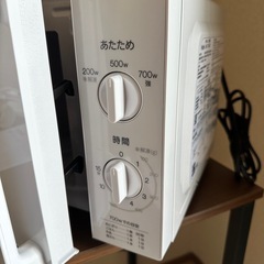 Haier電子レンジ(25年6月購入)の画像
