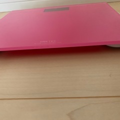 薄型　DRETEC 体重計 ピンクの画像
