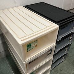 衣装ケース 9個セット 衣服収納 収納ケース 幅39cm×奥行74cm×高さ23cmの画像