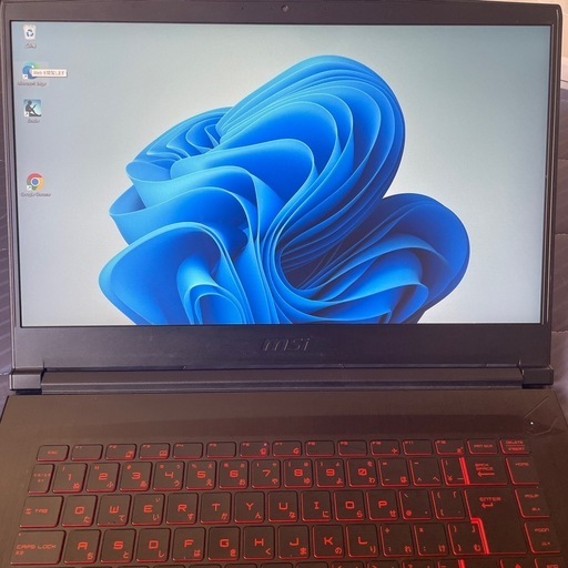 MSIGF63ゲーミングノートパソコン　　ロジクール　マウス付き