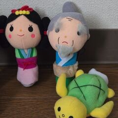 浦島太郎 指人形 日本昔ばなしSHYARURU PALETTE ぬいぐるみの画像
