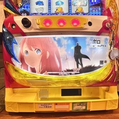 【武蔵小山店】スロット Re:ゼロから始める異世界生活 剣聖パネル パチスロ 実機 家庭用 リゼロ フルセット コイン不要 大都技研　スロット　剣聖　レム　スバル　なろう系の画像