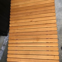 ロールトップテーブル(wooden studio ciel
)の画像