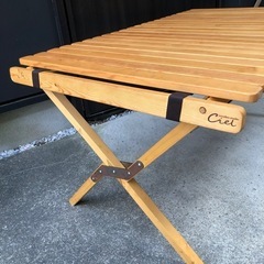 ロールトップテーブル(wooden studio ciel
)の画像