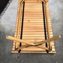 ロールトップテーブル(wooden studio ciel
)の画像