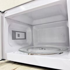  24673  ターンテーブル電子レンジ　60㎐専用 NITORI 2017年製 60Hz ◆大阪市内・東大阪市他 6,000円以上ご購入で無料配達いたします！◆ ※高槻・枚方方面◆西宮・尼崎方面◆生駒方面　それぞれ条件付き無料配送あり！            の画像