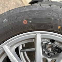 185/65r15 ４本　ダンロップ　21年製造　15インチ　6J +52 114.3
の画像