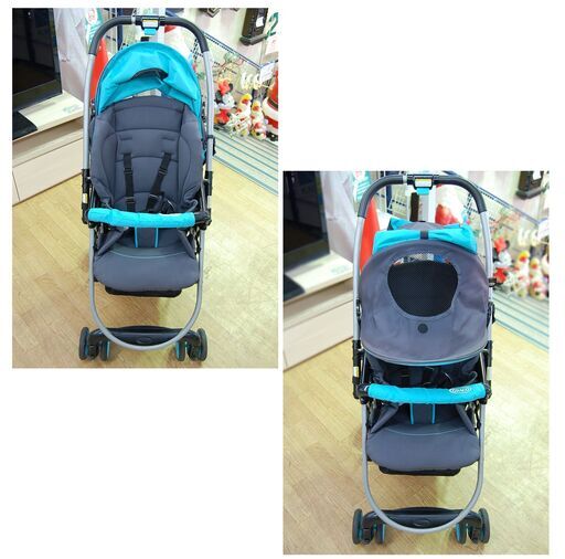 アップリカ GRACO ベビーカー 両対面 折りたたみ 自立式 カラーパレット シティライトR 札幌市 清田区 平岡