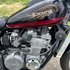 8月までの大特価！！Kawasakiエリミネーター400LX 始動OKの画像