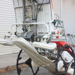 【引取専用】クボタ 歩行田植機 2条植 SP-2 3.2馬力 正転逆転 耕運幅55cm【簡易清掃】【農機具でっく】【福岡】【田植機】の画像