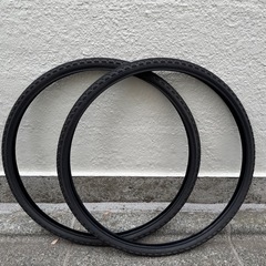 幅40mm・リム径622mm　自転車タイヤ前後  の画像