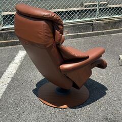【リサイクル市場エコ伊川谷】karimoku / カリモク リクライニングチェア（M）ザ ファースト Sプラス 別売りオットマン付き RU7350【取りに来られる方限定】の画像