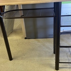 ◎ カウンターテーブル　チェア2脚セットの画像