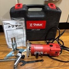 E-Value トリマー 450W 木工用 面取り ミゾ切り E...