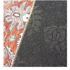 【未使用】140x200 cm ペルシャ風 フローリングマット の画像