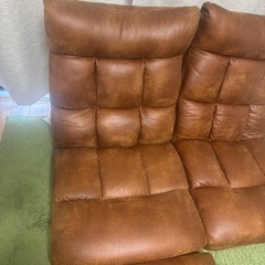 ニトリつながるハイバックポケットコイル座椅子の画像