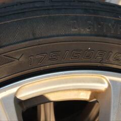 175/60R16　4本　夏タイヤ【Weds JOKER 16インチ 6J　5H　PCD100+42　17年製 ラクティス等の画像
