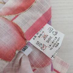 ！値下げ！女児140　浴衣の画像