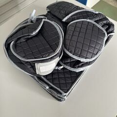 【35個在庫あり】食器収納ケース ボックス ６セット 保管運搬 フェルト製仕切りの画像