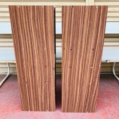 2個セット オシャレ カラーボックス ブラウン 収納 棚 物置 物入れの画像