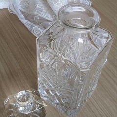クリアカットガラスデキャンタの画像