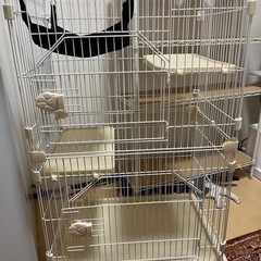 ハピネココンパクト キャットゲージ2段