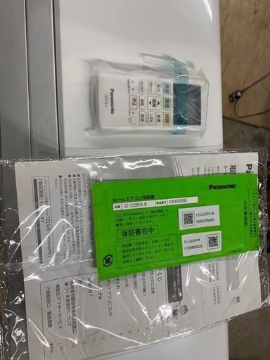 Panasonic ルームエアコン CS-223DFR-W 新品　 ※室内機のみ Panasonic ルームエアコン CS-223DFR-W 新品 ※室内機のみ