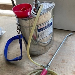 肩掛半自動型噴霧器 ステンレス製 4L ・日東製作所の画像