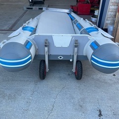 ゴムボート　セット　2馬力　中古の画像