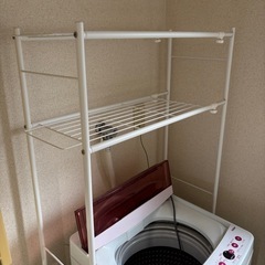 洗濯機上棚の画像