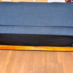 ソファ　3人掛け　ソファー　北欧風　布　の画像