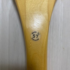 カヌー　パドル　木製　2本
 の画像