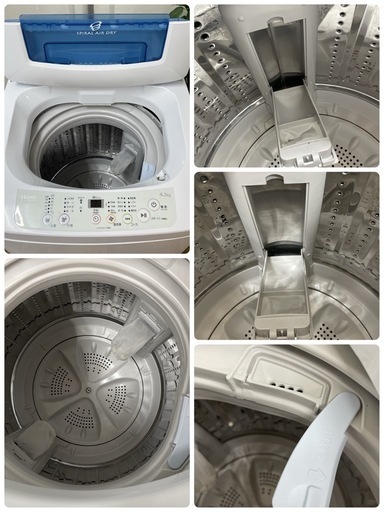 R471 ☀️ Haier 洗濯機（洗濯4.2㎏) 15年製 JW-K42K ⭐ 動作確認済 ⭐ クリーニング済