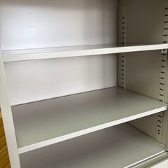 セイコー　深型上下書庫セット　横幅152㎝　横幅52㎝　カギ2本付の画像