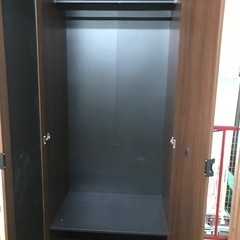 ジャングルジャングル貝塚店　ワードローブ　姿見付き　貝塚市　二色浜　リサイクルショップの画像
