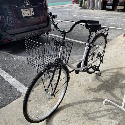 【D-111】ママチャリ ルネット M392055 2022年製　中古　激安 D-111】ママチャリ ルネット M392055 2022年製 中古 激安 D-111